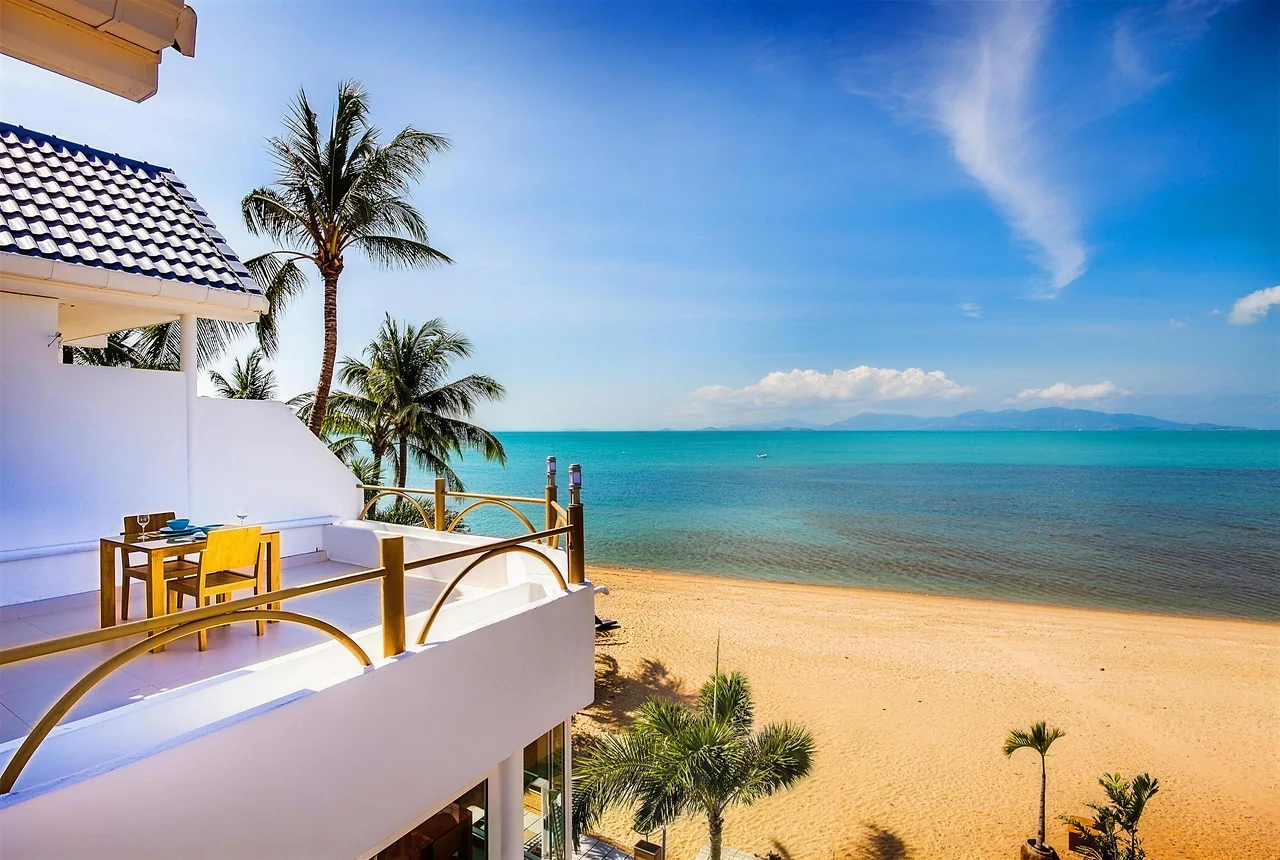 A private terrace above Bophut beach